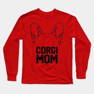 corgi mom Long Sleeve T-Shirt